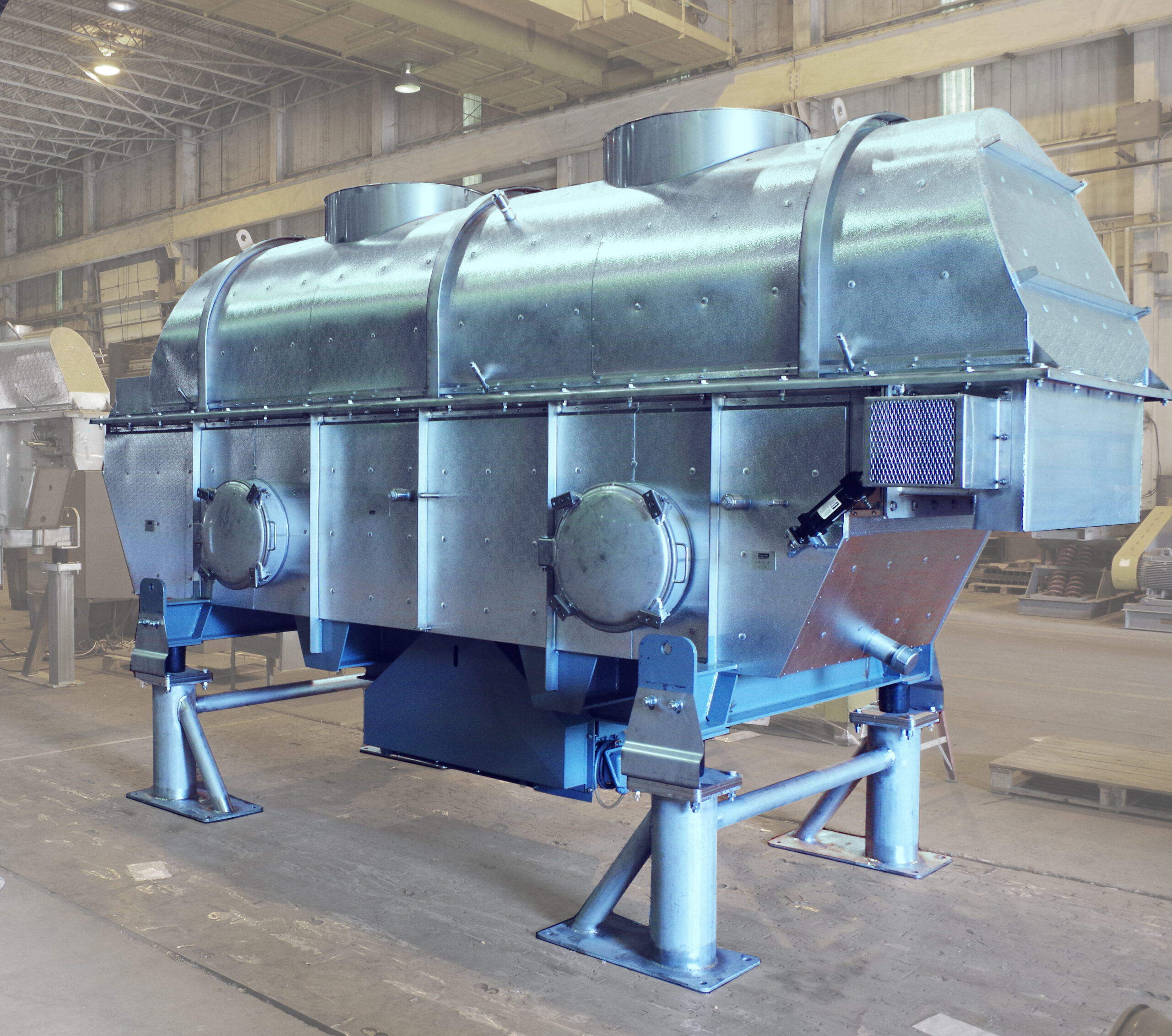 Fluid Bed Dryer for Plastic Rubber