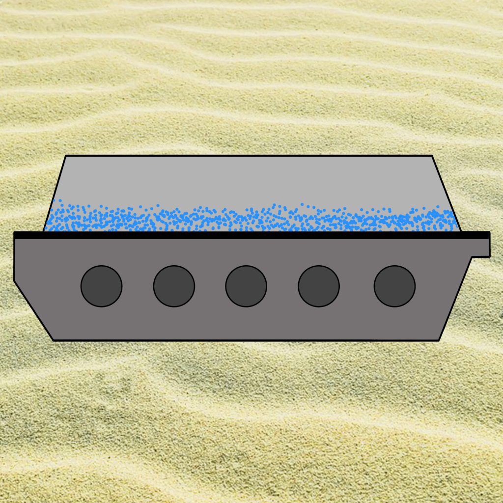 Fluid Bed Fluidization like Quicksand